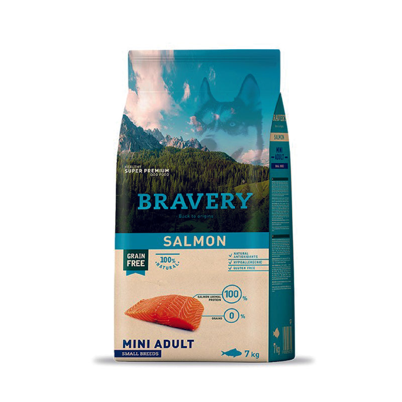 Bravery Salmón Mini Adult 7 Kg