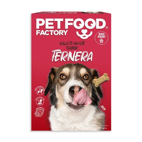 Pet Food Factory Galleta Horneada Ternera Perro Adulto 460 Gr.