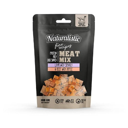 Naturalistic Meatmix Lamb Spinach Beff Apple 50 gr