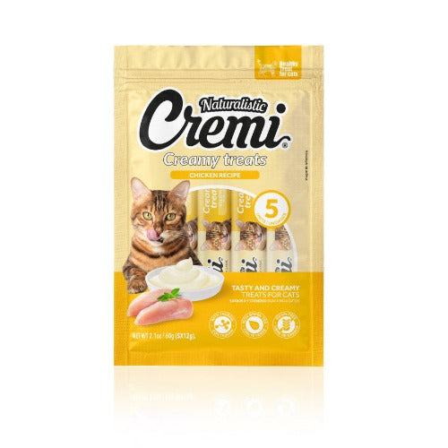Naturalistic Cremi Pollo Snack Gato 60 Gr.