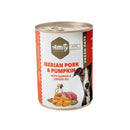 Lata Amity Iberian Pork and Pumpkin para perro 400 Gr.