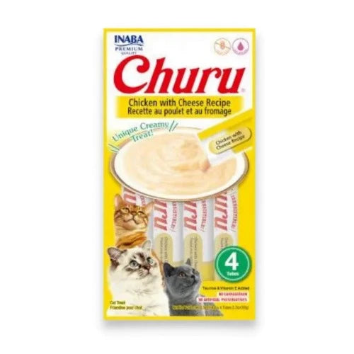 Churu Cat Chicken Cheese 4 Tubos, 14 Gr.