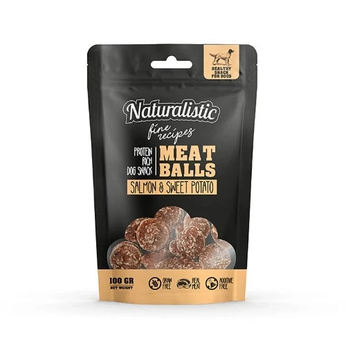 Naturalistic Meatballs Salmón And Sweet Potato 100 Gr