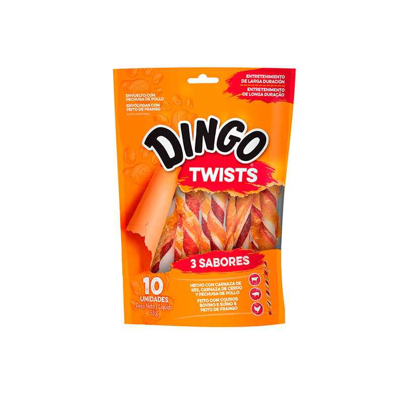 Dingo Triple Flavor Twists 10 Pk.