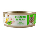Amity Lata Gato Adulto Sabor Pollo y Guisantes 80 Gr.