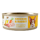 Amity Lata Gato Adulto Esterilizado Sabor Pollo y Conejo 80 Gr.