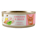 Amity Lata Gato Adulto Sabor Pollo y Pato 80 Gr.