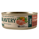 Bravery Lata Perro Sabor Pollo y Vegetales 80 Gr.