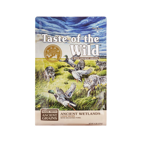 Taste of the Wild Ancient Grains Wetlands Pato Asado 12.7 Kg.