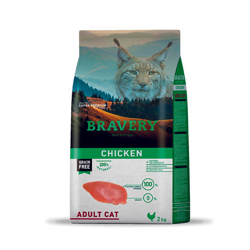 Bravery Chicken Gato Adulto7 Kg