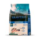 Bravery Perro Adulto Large/Medium Herring 12 Kg.