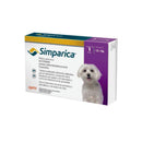 Simparica Perro 10 Mg 2.5 Kg  a 5 Kg 1 Comprimido