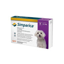 Simparica Perro 10 Mg 2.5 a 5 Kg 3 Comprimido