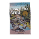 Taste Of The Wild Lowland Creek  Sabor Pato y Codorniz 6.6 Kg